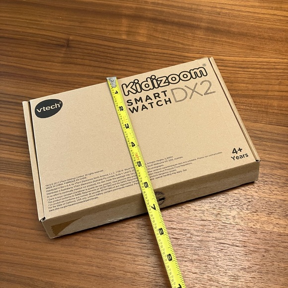 VTech KidiZoom Smartwatch DX2, Smart Watch for Kids, Learning Watch, Blue in Box - Picture 8 of 9